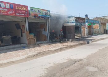 ریسکیو 1122متحرک ،آگ پر کنٹرول پالیا ،گنجان آبادی ومارکیٹ میں موجود دکانیں تباہی سے بچ گئں