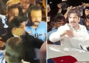 پی ٹی آئی کے بیرسٹر گوہر، مروت سمیت دیگر رہنما پارلیمنٹ کے باہر سے گرفتار: پولیس