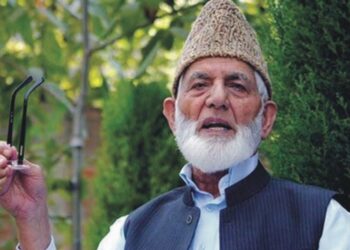 سید علی گیلانی کی تیسری برسی اتوار کو منائی گئی