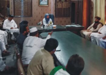 میلاد النبی صلی اللہ علیہ وسلم کی آمد کے سلسلہ میں اسسٹنٹ کمشنر کروڑ کی زیر صدارت اجلاس