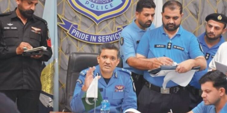 اسلام آباد کو محفوظ ترین شہر بنانے کی کوششیں جاری ہیں، ڈی آئی جی اسلام آباد