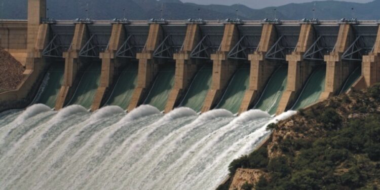 ارسا نے 282,700 کیوسک پانی چھوڑا