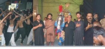 سر بلندی اُسوہ پیغمبری اور شیوہ شبیری ہے شہدائے کر بلاء نے راہ حق میں تسلیم ورضا صبر ووفا اطاعت خدا اور اثیار وقربانی کا لازوال درس دیا ہے