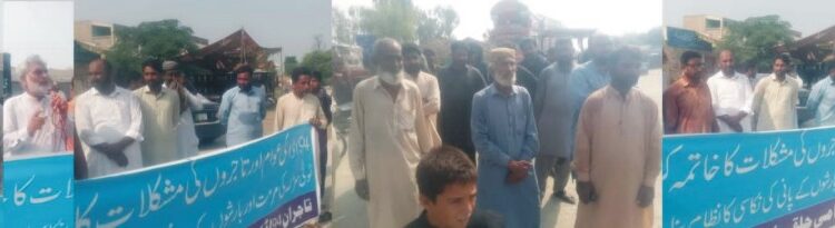 جماعت اسلامی کا احتجاج رنگ لے ایا کروڑ فتح پور روڈ اڈہ 94 ٹی ڈی اے میں گڑھے پڑے سڑک کی مرمت کا کام ہائی وے ڈیپارٹمنٹ نے شروع کر دیا