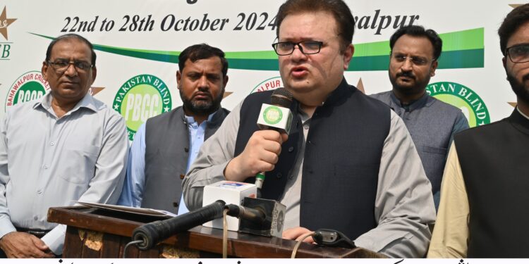 پاکستان بلائنڈ کرکٹ کونسل کے زیر اہتمام ڈرنگ اسٹیڈیم بہاولپور میں آج سے بلائنڈ کرکٹ سپر لیگ کا شاندار آغاز کر کردیا گیا