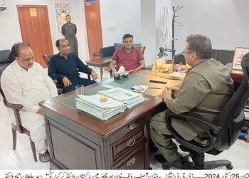 ڈی جی پی ایچ اے ملتان آصف رؤف خان کی پاکستان بلائنڈ کرکٹ کونسل کے صدر چیئرمین سید سلطان شاہ سے ملاقات، بلائنڈ کرکٹ ورلڈ کپ میچز کے حوالے سے اہم گفتگو