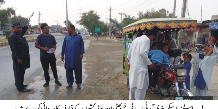 ٹرانسپورٹ اتھارٹی کی طرف سے اوور لوڈ رکشوں، ویگنوں کے خلاف کارروائی کا آغاز کر دیا گیا