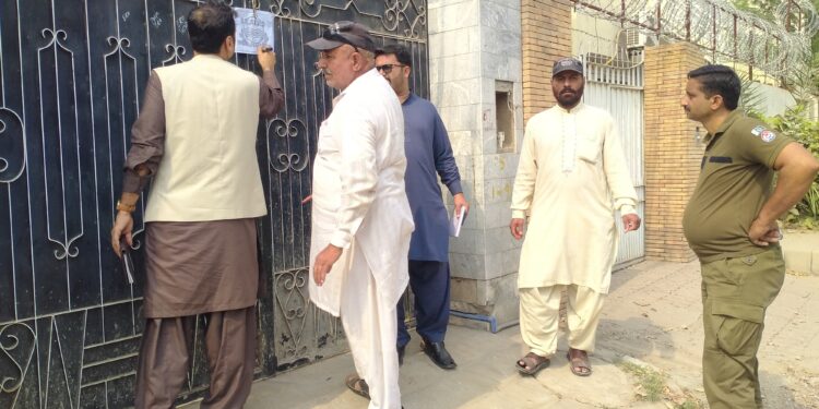 پر ایم ڈی اے انفورسمنٹ اور ٹاؤن پلاننگ ڈائریکٹوریٹ کی غیر منظور شدہ کمرشل تعمیرات کے خلاف بڑی کارروائی