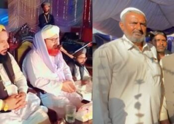 صغیر کے عظیم روحانی صوفی بزرگ حضرت خواجہ غلام حسن سواگؒ کے تین روزہ سالانہ عرس کی اختتامی نشست پر دعاکے بعد اختتام پذیر ہوگئیں جانشین صاحبزادہ پیراحمد حسن نے دعاکرائی