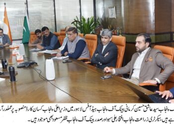 وزیر اعلی پنجاب مریم نواز شریف کے ویژن کے مطابق کسانوں کی خوشحالی کے لئے 400ارب روپے سے زائد کے منصوبوں پر عملدرآمد جاری ہے۔ وزیر زراعت و لائیو سٹاک پنجاب سید عاشق حسین کرمانی