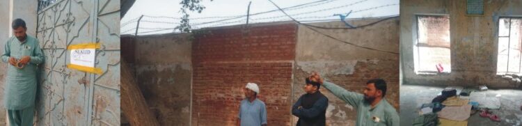 گورنمنٹ گرلز پرائمری پنجاب ایجوکیشن فانڈویشن سکول لوہاچ نشیب مخدوش عمارت ہونے پر سیل