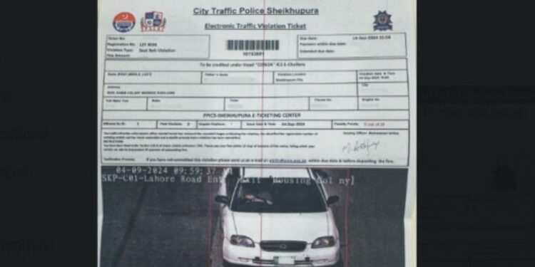 پنجاب کا اے آئی سے چلنے والا ای چالان سسٹم ٹریفک حادثات کو کم کرنے میں امید افزا نتائج دے گا