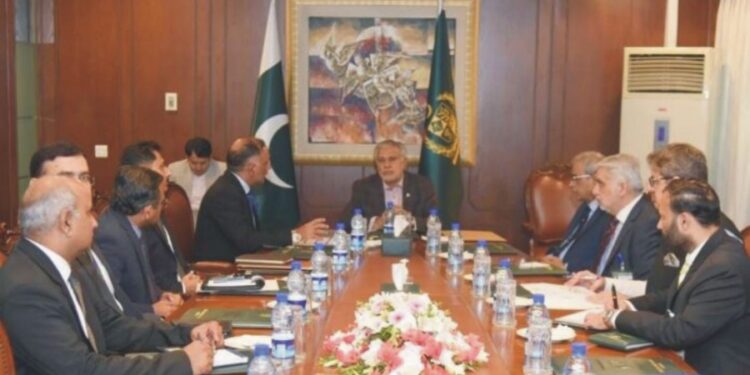 ڈی پی ایم ڈار غزہ کے لیے انسانی امداد سے متعلق اجلاس کی صدارت کر رہے