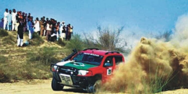 ٹورازم ڈویلپمنٹ کارپوریشن آف پنجاب نے نویں تھل ڈیزرٹ جیپ ریلی کا شیڈول جاری کر دیاتھل ڈیزرٹ جیپ ریلی چار اضلاع ، لیہ ، مظفرگڑھ ، کوٹ ادو اور جھنگ کے سنگم میں واقع صحرا میں منعقد ہوگ