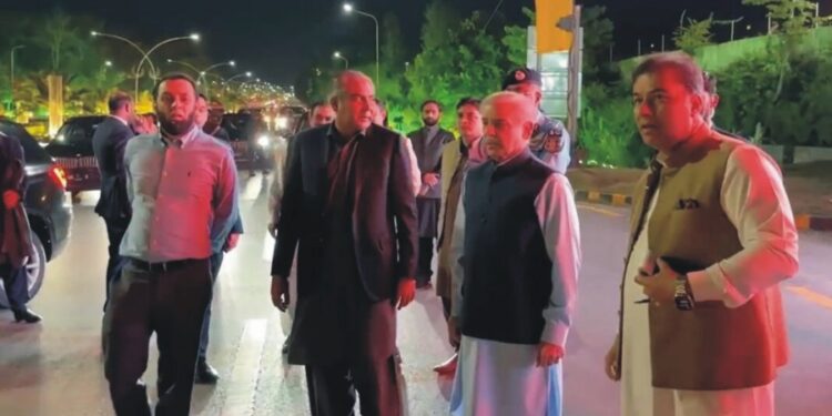 وزیراعظم پاکستان میاں شہباز شریف کا نے ایس سی او سربراہی اجلاس کی تیاریوں کا جائزہ لینے کیلئے دارالحکومت کا دورہ