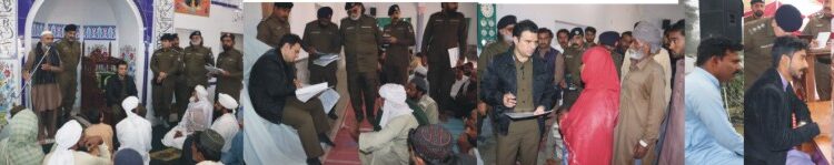 ڈی پی او لیہ محمد علی وسیم کی ایک ہی روز میں شہر کے 8 مختلف مقامات پر کھلی کچہری کا انعقاد