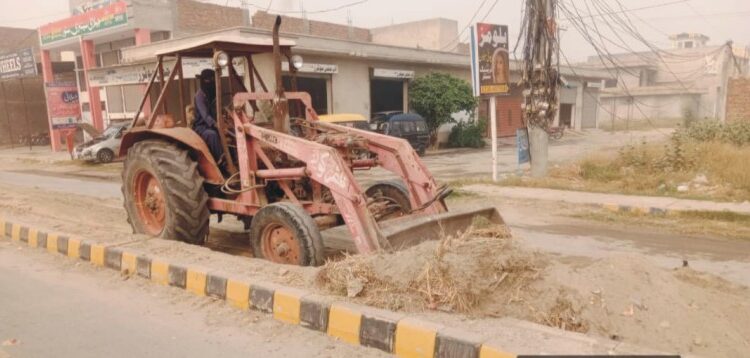 وزیر اعلیٰ پنجاب مریم نواز شریف کے وژن ستھرا پنجاب پروگرام کے تحت ضلع بھر میں صفائی ستھرائی کے اقدامات جاری