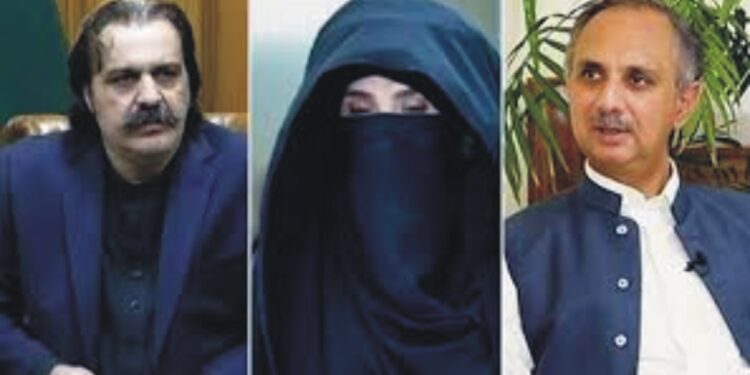 بشریٰ بی بی،علی امیبن گنڈا پور اور عمر ایوب مانسہرہ میں موجود