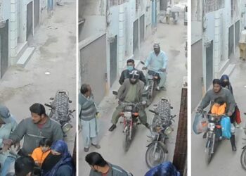 کراچی: میاں بیوی گھر کی دہلیز پر لٹ گئے، ڈاکو زیورات اور موبائل چھین کر فرار